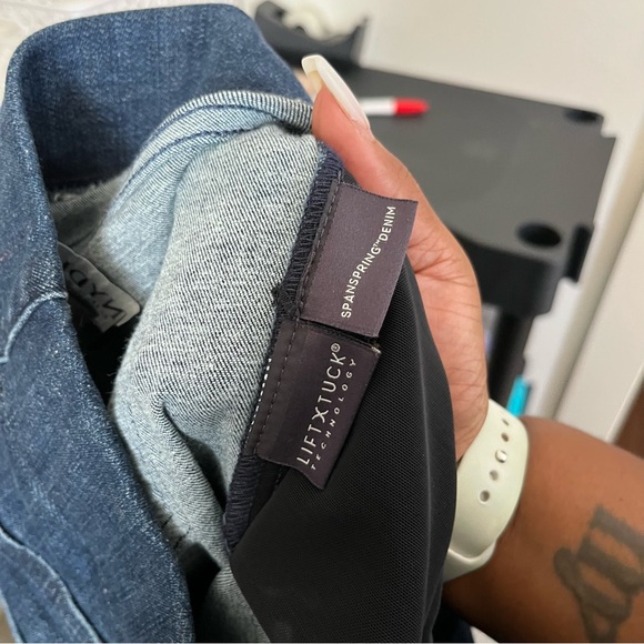 NEW NYDJ Women Spanspring  Pull-On Slim Bootcut Pants Medium Jeans Decker Stretc - Picture 10 of 10